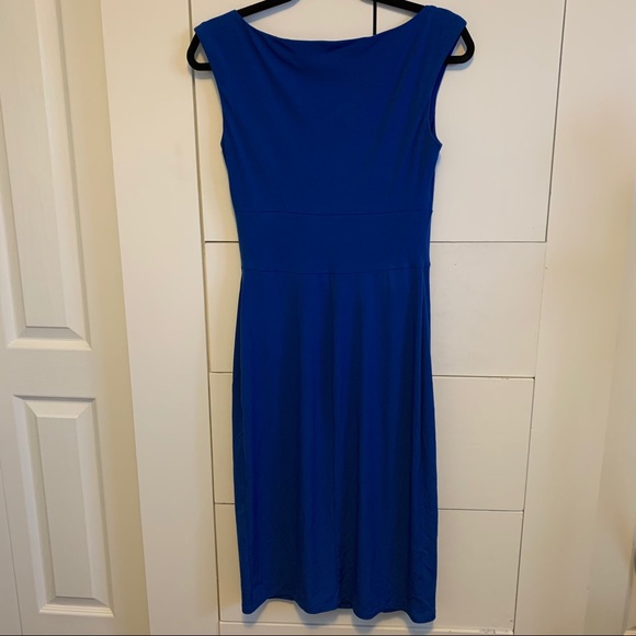 Blue Sleeveless Dress - Picture 3 of 3